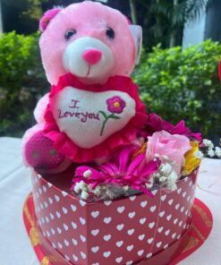 Arreglo Peluche Y Flores