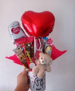 Arreglo Con Variedad De Dulces