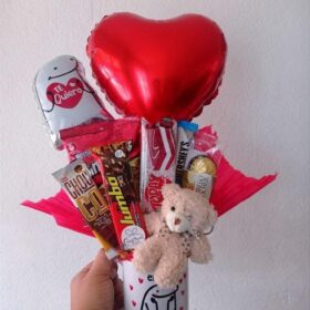 Arreglo Con Variedad De Dulces